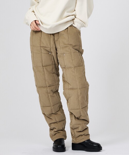 TAION(タイオン)の「【TAION / タイオン】セットアップ対応【UNISEX】ワーク コーデュロイ×ダウン ペインターパンツ / TAION-136PTWK-CT(その他パンツ・メンズ・ブラック/インディゴブルー/カーキ・M/L/XL)」の17枚目の写真
