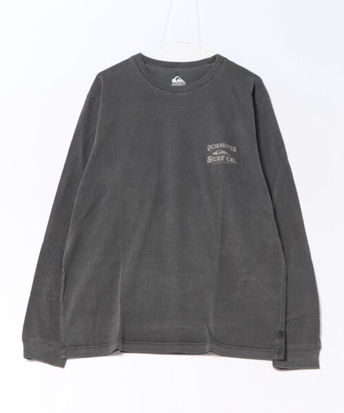 Quiksilver(クイックシルバー)の「QUIKSILVER メンズ SURF CO LT ロンT コットン100%【2026年秋冬モデル】(Tシャツ/カットソー・メンズ・ホワイト/ブラック/ベージュ・MEDIUM/LARGE/X-LARGE)」の3枚目の写真