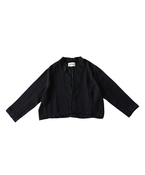 antiqua(アンティカ)の「異素材切り替え ショート丈 ジャケット(その他アウター・レディース・ブラック・ONESIZE)」の14枚目の写真