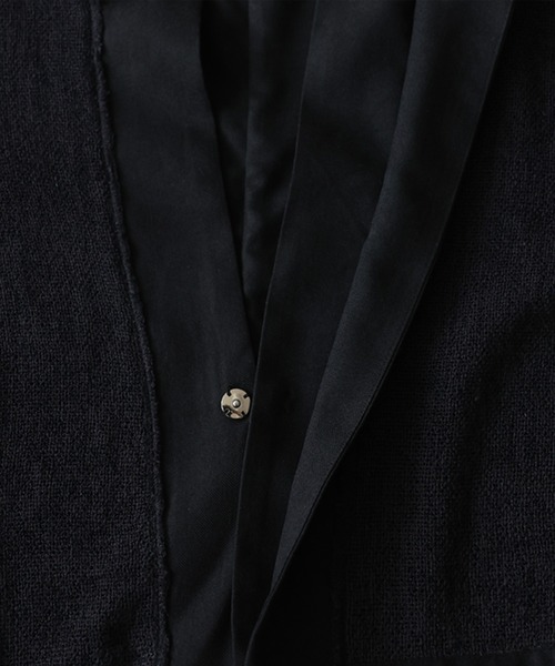 antiqua(アンティカ)の「異素材切り替え ショート丈 ジャケット(その他アウター・レディース・ブラック・ONESIZE)」の15枚目の写真