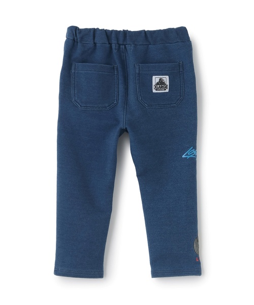 XLARGE KIDS(エクストララージキッズ)の「モータースポーツロゴ カットデニムパンツ(デニムパンツ・キッズ・ブラック/ブルー・80cm/90cm/110cm/120cm/130cm/140cm/100cm)」の13枚目の写真