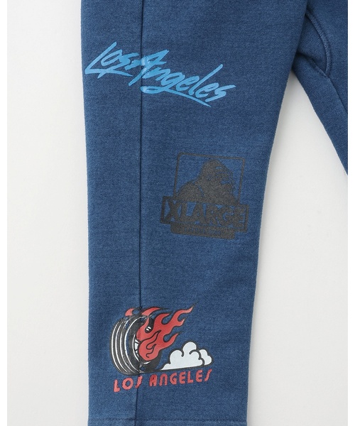 XLARGE KIDS(エクストララージキッズ)の「モータースポーツロゴ カットデニムパンツ(デニムパンツ・キッズ・ブラック/ブルー・80cm/90cm/110cm/120cm/130cm/140cm/100cm)」の17枚目の写真