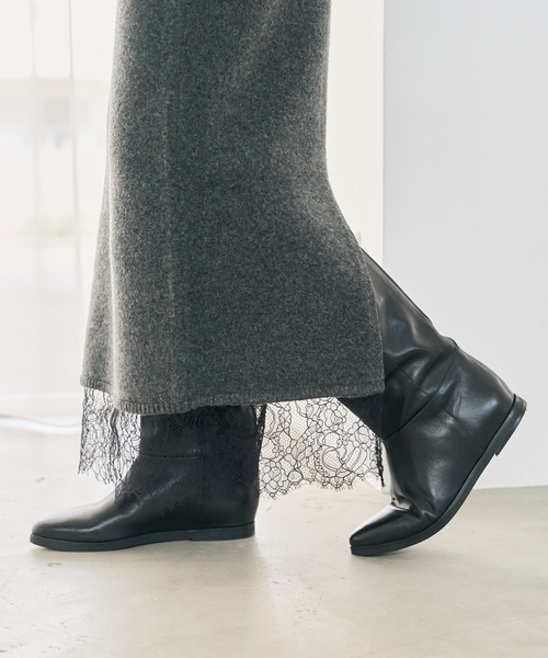 Spick & Span(スピックアンドスパン)の「《追加》CORSO ROMA 9 / コルソローマノーヴェ インヒールロングブーツ(ブーツ・レディース・ブラック・36/37/38)」の2枚目の写真