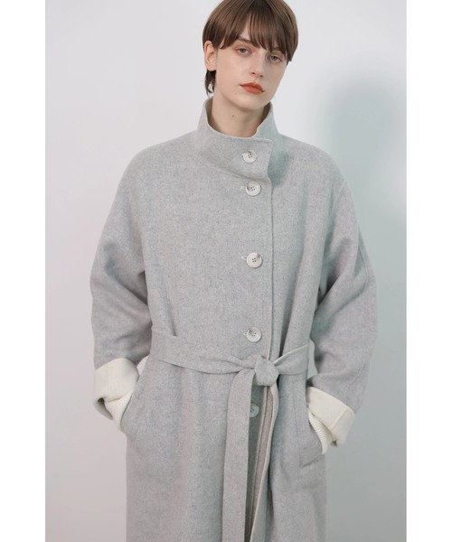 CADUNE(カデュネ)の「スタンドバイカラーコート(ダウンジャケット/コート・レディース・グレー・38/36)」の19枚目の写真