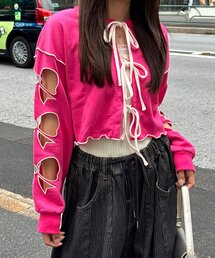 【エルフ×CIAOPANIC】#アゲリボンぶち抜きスウェット