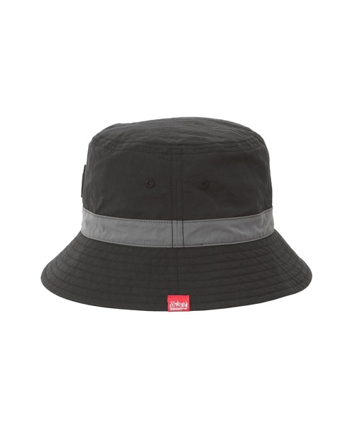 Manhattan Portage(マンハッタンポーテージ)の「APPLE SILLICON WAPPEN HAT(ハット・メンズ・ブラック/アイボリー・FREE)」の4枚目の写真
