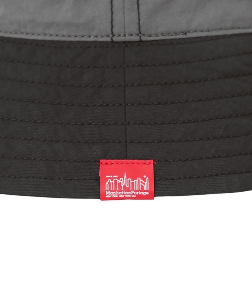 Manhattan Portage(マンハッタンポーテージ)の「APPLE SILLICON WAPPEN HAT(ハット・メンズ・ブラック/アイボリー・FREE)」の8枚目の写真