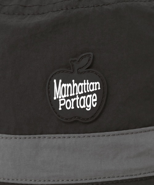 Manhattan Portage(マンハッタンポーテージ)の「APPLE SILLICON WAPPEN HAT(ハット・メンズ・ブラック/アイボリー・FREE)」の9枚目の写真