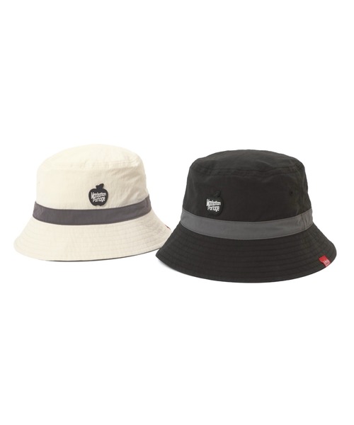 Manhattan Portage(マンハッタンポーテージ)の「APPLE SILLICON WAPPEN HAT(ハット・メンズ・ブラック/アイボリー・FREE)」の10枚目の写真