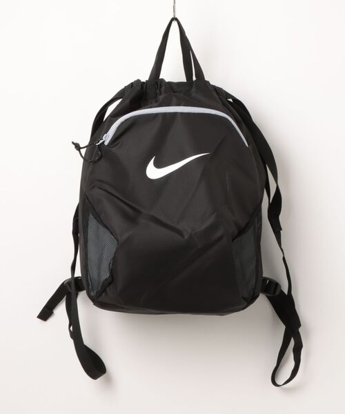 NIKE(ナイキ)の「【NIKE】ナイキ SS26 ベーシックプールバッグ(バックパック/リュック・レディース・ブラック・FREE)」の1枚目の写真