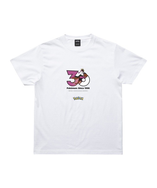 ZOZOSPOT(ゾゾスポット)の「Pokemon 30th Anniversary 1025 T-shirt 「キチキギス」(Tシャツ/カットソー・レディース・ホワイト・160cm/150cm/140cm/130cm/120cm/110cm/100cm/XXX-LARGE/XX-LARGE/X-LARGE/LARGE/MEDIUM/SMALL)」の1枚目の写真