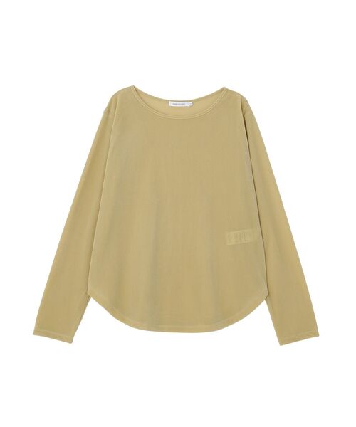 AMERICAN HOLIC(アメリカンホリック)の「シアーベロアロングプルオーバー(Tシャツ/カットソー・レディース・その他6/クリーム/ネイビー・L/M)」の21枚目の写真