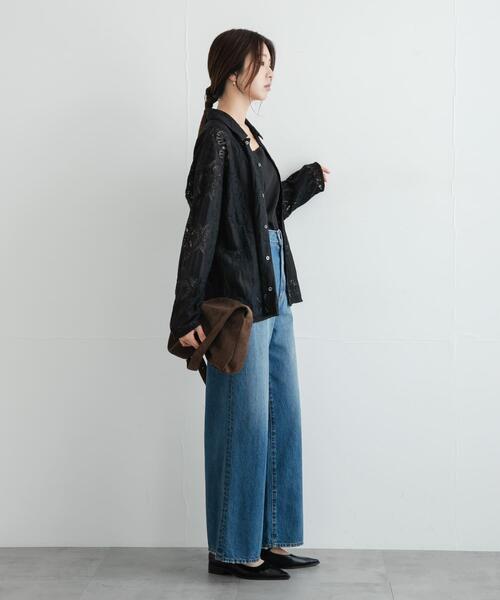 URBAN RESEARCH Sonny Label(アーバンリサーチサニーレーベル)の「レースシャツ(シャツ/ブラウス・レディース・ブラック・FREE)」の16枚目の写真