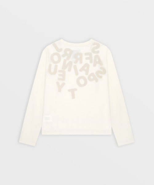 SAFARISPOT(サファリスポット)の「1/2 ジャーニー ロングスリーブ (クリーム)(Tシャツ/カットソー・レディース・その他・1)」の2枚目の写真