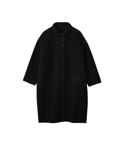 for/c p.m（フォーシーピーエム）の「[for/c p.m]リバーステンカラーコクーンロングコート（ステンカラーコート・レディース・ブラウン/ブラック/ネイビー/キャメル・ロング丈/レギュラー丈）」の19枚目の写真