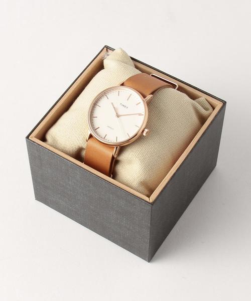 TIMEX（タイメックス）の「＜TIMEX(タイメックス）＞ WEEKENDER F/C LTR/腕時計（アナログ腕時計・メンズ・ゴールド/シルバー・ONE）」の11枚目の写真