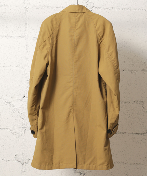 Denime(ドゥニーム)の「64クロスステンカラーコート(ステンカラーコート・メンズ・ベージュ/ネイビー/カーキ・MEDIUM/LARGE/X-LARGE)」の12枚目の写真