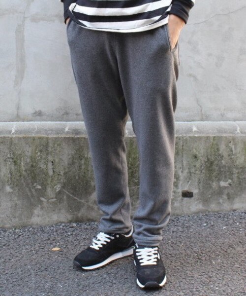 SpinnerBait（スピナーベイト）の「【SPINNER BAIT】スピナーベイト ボンバーヒート スウェットパンツ（スウェットパンツ・メンズ・ライトグレー/グレー/ライトベージュ/ブラック/ブラウン/オートミール/バーガンディー/グレイッシュベージュ/オリーブ/パープル・42/40/44/38/46）」の3枚目の写真