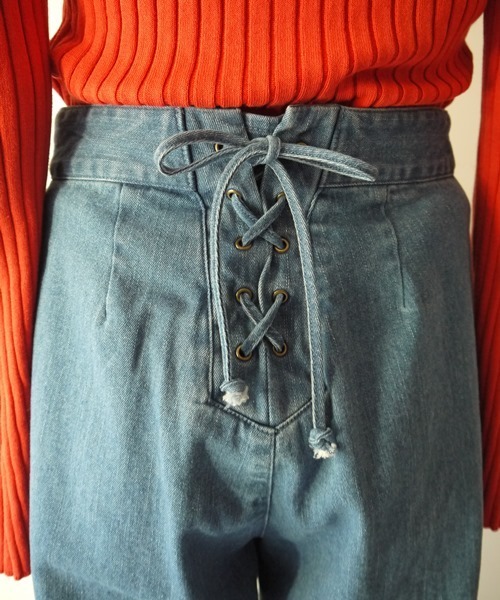 Banner Barrett(バナーバレット)の「ストレッチデニム バギーパンツ(デニムパンツ・レディース・ネイビー/ブルー・38/36)」の7枚目の写真