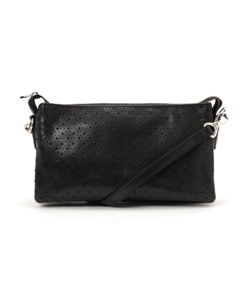 PAPILLONNER(パピヨネ)の「パンチングお財布ショルダー(ショルダーバッグ・レディース・ネイビー/ブラック/ピンク・FREE)」の15枚目の写真