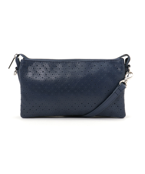 PAPILLONNER(パピヨネ)の「パンチングお財布ショルダー(ショルダーバッグ・レディース・ネイビー/ブラック/ピンク・FREE)」の16枚目の写真