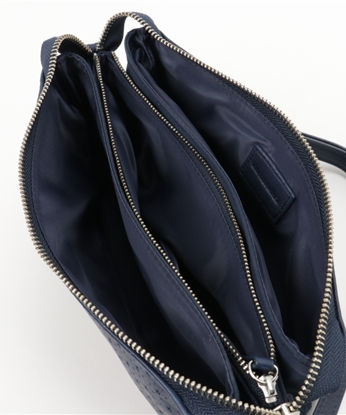 PAPILLONNER(パピヨネ)の「パンチングお財布ショルダー(ショルダーバッグ・レディース・ネイビー/ブラック/ピンク・FREE)」の5枚目の写真