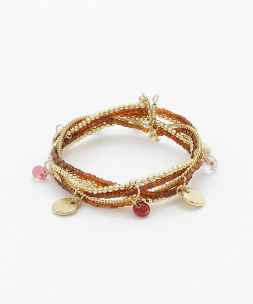 チャイハネ（チャイハネ）の「【チャイハネ】ティアーバングルブレスレット（バングル/リストバンド・レディース・ターコイズブルー/ブルー/ホワイト/カラフル/ブルー系その他・FREE）」の11枚目の写真