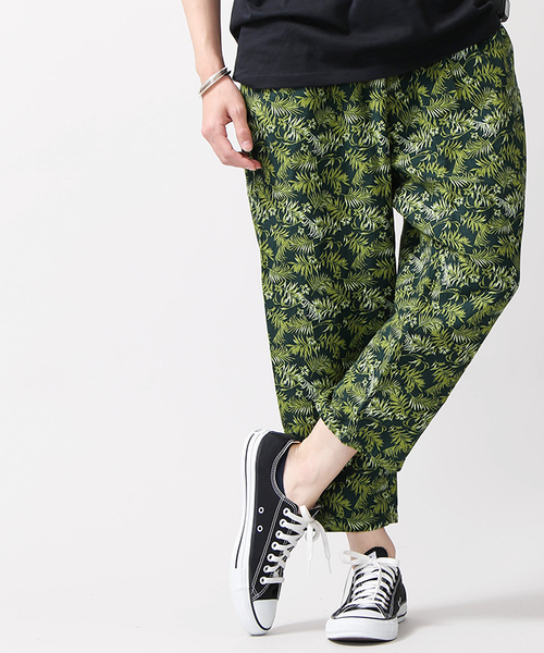 WEGO（ウィゴー）の「WEGO/リラックスリネンパターンパンツ（スラックス・メンズ・ホワイト/ブラック/グリーン/ワイン・MEDIUM/SMALL/LARGE）」の4枚目の写真