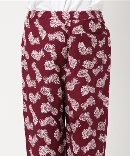 WEGO（ウィゴー）の「WEGO/リラックスリネンパターンパンツ（スラックス・メンズ・ホワイト/ブラック/グリーン/ワイン・MEDIUM/SMALL/LARGE）」の11枚目の写真