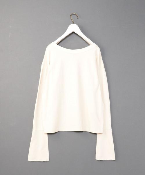 6(ロク)の「<6(ROKU)>∴FLARE SLEEVE PULLOVER⁄プルオーバー