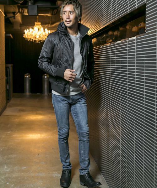 A.S.M（エーエスエム）の「【人気商品】スリムストレッチデニム（デニムパンツ・メンズ・ブルー系その他/ライトインディゴブルー/ダークインディゴブルー・48/50/52/46）」の14枚目の写真