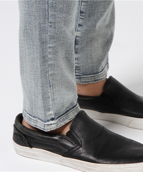 A.S.M（エーエスエム）の「【人気商品】スリムストレッチデニム（デニムパンツ・メンズ・ブルー系その他/ライトインディゴブルー/ダークインディゴブルー・48/50/52/46）」の7枚目の写真