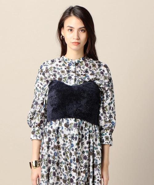BEAUTY&amp;YOUTH UNITED ARROWS - TAN ニット ビスチェ BEAUTY&YOUTH UNITED ARROWS（ビューティーアンドユース