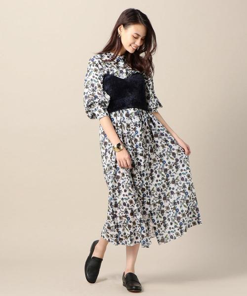 BEAUTY&amp;YOUTH UNITED ARROWS - TAN ニット ビスチェ BEAUTY&YOUTH UNITED ARROWS（ビューティーアンドユース