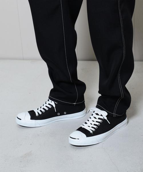 H BEAUTY&YOUTH UNITED ARROWS(エイチビューティーアンドユースユナイテッドアローズ)の「<H>COLOR STITCH FORM LOOSE PANTS/パンツ(その他パンツ・メンズ・ブラック/ネイビー・SMALL/MEDIUM/LARGE)」の12枚目の写真