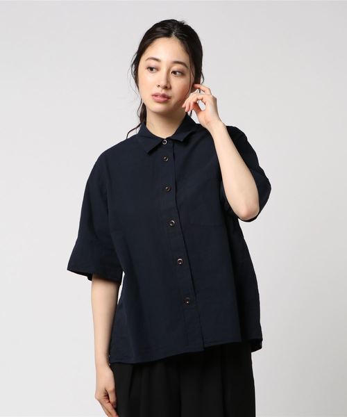新品未使用】 MHL. DRY COTTON POPLIN ブラウス