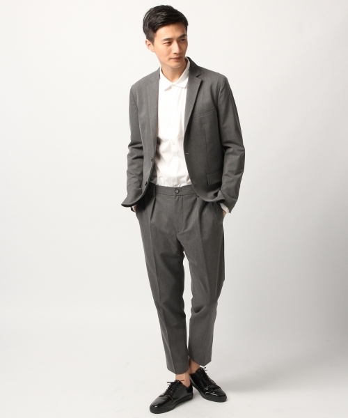 GLOBAL WORK（グローバルワーク）の「【セットアップ可】ＴＲテーパードパンツ/776651（その他パンツ・メンズ・チャコールグレー/ネイビー・X-LARGE/LARGE/MEDIUM/SMALL）」の3枚目の写真