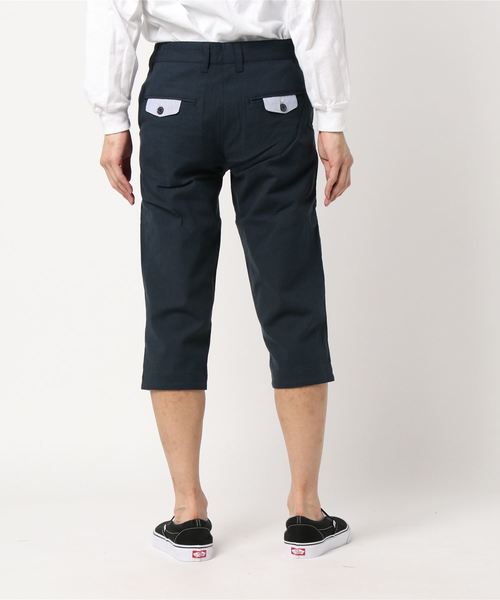 EVOLUTION（エボリューション）の「ストレッチクロップドパンツ（その他パンツ・メンズ・ホワイト/ベージュ/ブラック/ネイビー・MEDIUM/LARGE/X-LARGE）」の6枚目の写真