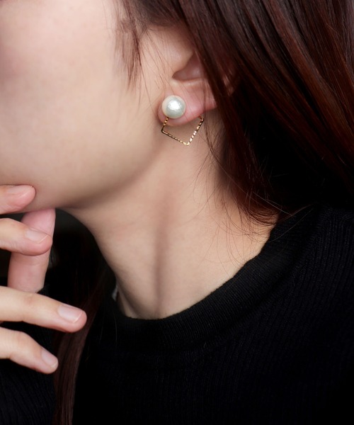 florist（フローリスト）の「3wayコットンパールサークル＆スクエアイヤークリップ（イヤリング・レディース・その他1/その他2/その他3/その他4・FREE）」の14枚目の写真