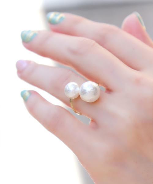 florist（フローリスト）の「3wayコットンパールサークル＆スクエアイヤークリップ（イヤリング・レディース・その他1/その他2/その他3/その他4・FREE）」の8枚目の写真