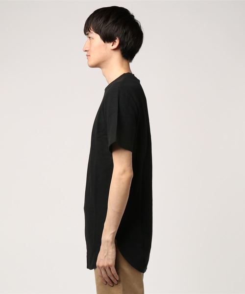 JOKER(ジョーカー)の「抗菌防臭加工ワッフルロング丈クルーネック半袖Tシャツ カットソー(Tシャツ/カットソー・メンズ・ブラック/ベージュ/オフホワイト/カーキ/ピンク/ブルー系その他・L/M/XL)」の7枚目の写真