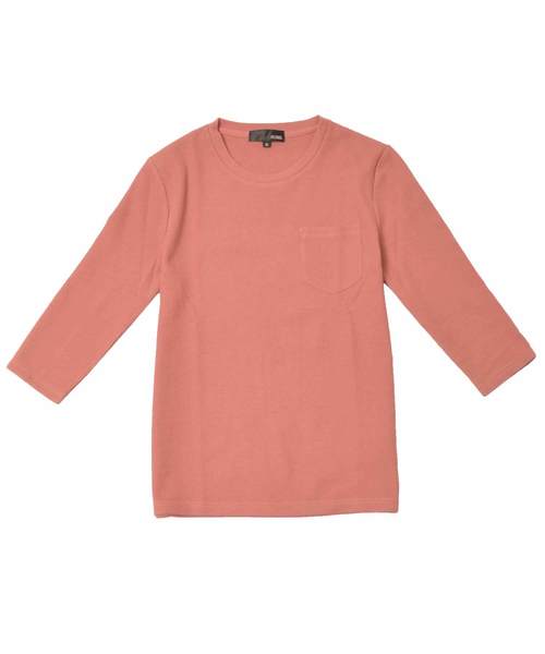 JOKER(ジョーカー)の「抗菌防臭加工ワッフルロング丈クルーネック半袖Tシャツ カットソー(Tシャツ/カットソー・メンズ・ブラック/ベージュ/オフホワイト/カーキ/ピンク/ブルー系その他・L/M/XL)」の14枚目の写真