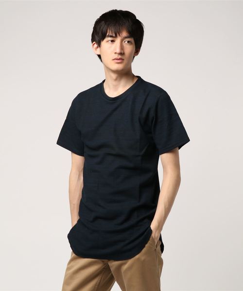 JOKER(ジョーカー)の「抗菌防臭加工ワッフルロング丈クルーネック半袖Tシャツ カットソー(Tシャツ/カットソー・メンズ・ブラック/ベージュ/オフホワイト/カーキ/ピンク/ブルー系その他・L/M/XL)」の5枚目の写真
