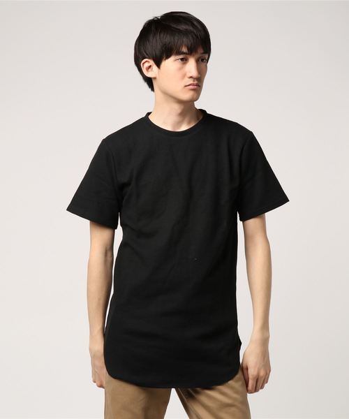 JOKER(ジョーカー)の「抗菌防臭加工ワッフルロング丈クルーネック半袖Tシャツ カットソー(Tシャツ/カットソー・メンズ・ブラック/ベージュ/オフホワイト/カーキ/ピンク/ブルー系その他・L/M/XL)」の3枚目の写真