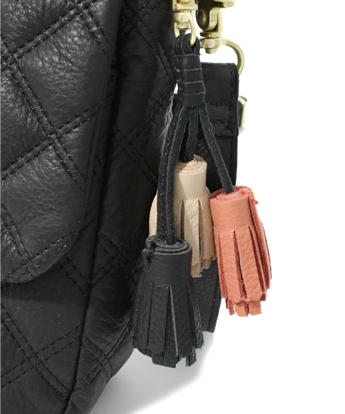 Soareak（ソアリーク）の「【Beau're】 キルティングショルダーバッグ（ショルダーバッグ・レディース・イエロー/アイボリー/ブラック・FREE）」の8枚目の写真