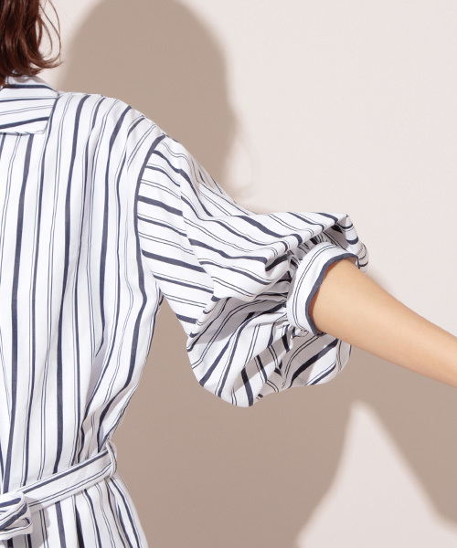 apres jour（アプレジュール）の「ストライプBIGシャツ【ZOZOTOWN限定アイテム】（シャツ/ブラウス・レディース・レッド/ベージュ/ネイビー・フリー）」の20枚目の写真