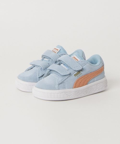 PUMA（プーマ）の「スウェード クラシック V インファント (KIDS)（スニーカー・キッズ・ピンク/ブルー/グリーン・13cm/14cm/12cm/15.0cm/16.0cm）」の3枚目の写真