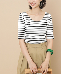 ADAM ET ROPE' | ２ＷＡＹワッフルプルオーバー(Tシャツ/カットソー)