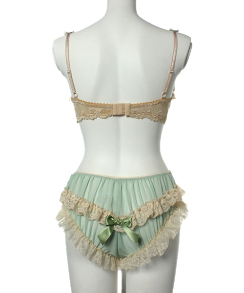 And A（アンドエー）の「ブラショーツA (Sally Jones)（ブラ&ショーツ・レディース・ライム・38）」の2枚目の写真