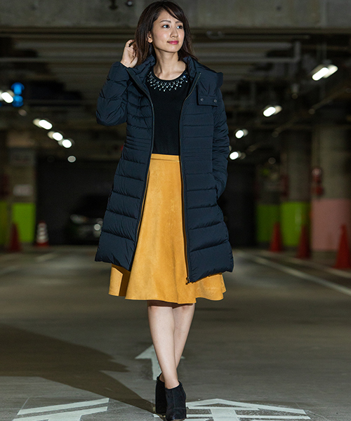 ketty（ケティ）の「【桐谷美玲さん着用】洗えるストレッチダウン